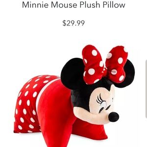 Minnie mouse plush pillow